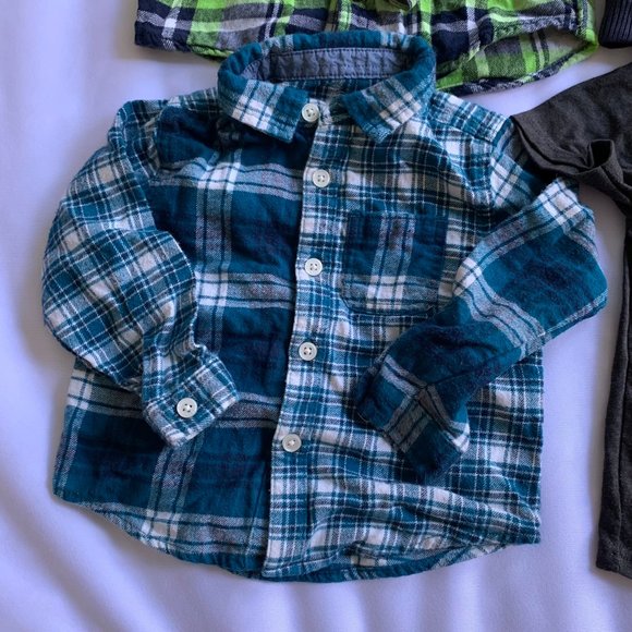 TODDLER BOY 2T MIXED LOT BUNDLE OF 6 HOODIE SHACKET PANTS SHIRTS - Picture 8 of 12